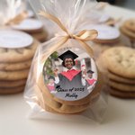 Personlige bildeklistremerker med navn og tekst sett med 20 Favor Label Celebration Party Decor for Graduates