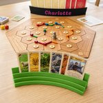 Personalised 3D-Printed Multicolour Playing Card Holder with Name Game Night Birthday Gift for Card Canasta Lover
