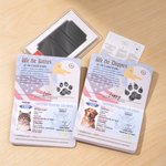 Personalized US Passport Inspired Pawsport Pet Passport Photo Album with Photo and Name Travel Keepsake Birthday Adoption Gift for Pet Owners Lovers