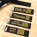 Personalized Embroidered Text Dan Rank Black Belt Keychain Bag Tag Birthday Black Belt Promotion Gift for Martial Art Karate Taekwondo Lover Coach