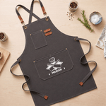 Personalised Baking Theme Waterproof Apron with Name Father's Day Birthday Gift for Dad Cooking Lover