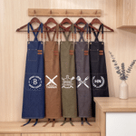 Personalised Baking Theme Waterproof Apron with Name Father's Day Birthday Gift for Dad Cooking Lover