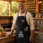 Personalised Baking Theme Waterproof Apron with Name Father's Day Birthday Gift for Dad Cooking Lover