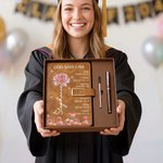 Gepersonaliseerd Kristallen Geboortebloem Bijbelverzen A5 PU Leren Notitieboekje met Titel en Naam Dagelijks Gebruik Verjaardag Christelijk Geschenk voor Familie Boekenwurmen