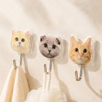 Personalised Durable Pet Portrait Photo Acrylic Hook Adhesive Wall Decor Daily Use Birthday Gift for Pet Lover