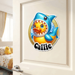 Personalised Cartoon Cruise Rubber Duck Door Magnet with Name  Stateroom Decor Birthday Summer Travel Gift for Family Friends Cruise Lovers Travellers