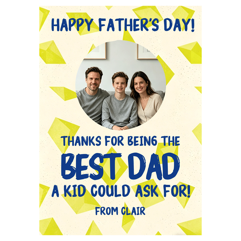 Best Dad Father’s Day Ecard