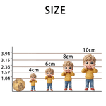 Personalized Cake Photo to 3D Figurine with Name Daily Use Room Decor Birthday Gift for Kids Family Friends
