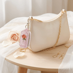 Personalizado Elegante Flor de Nacimiento Joyero de Terciopelo con Nombre Accesorio de Viaje Cumpleaños Regalo de Bodas para Mujeres Damas de Honor