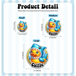 Personalised Cartoon Cruise Rubber Duck Door Magnet with Name  Stateroom Decor Birthday Summer Travel Gift for Family Friends Cruise Lovers Travellers