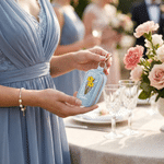 Personalizado Elegante Flor de Nacimiento Joyero de Terciopelo con Nombre Accesorio de Viaje Cumpleaños Regalo de Bodas para Mujeres Damas de Honor