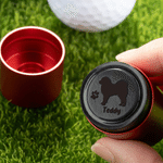 Gepersonaliseerde Multicolor Pet Cat Dog Patroon Golfbal Stempel Club met Naam Wedstrijd Souvenir Verjaardagscadeau voor Golfliefhebbers