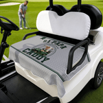 Personalized Golf Elements Kid Face Photo Golf Cart Seat Cover with Title Daily Use Father's Day Club Birthday Gift for Golf Players Lovers