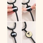 Personalized Cute Highland Cow Stethoscope ID Tag with Text Nurse Week Appreciation Gift for Medical Staff