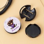 Personalized Cute Highland Cow Stethoscope ID Tag with Text Nurse Week Appreciation Gift for Medical Staff