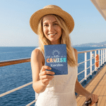 Personalised Life Is Better On A Cruise PU Leather Passport Holder Luggage Tag Set with Name Travel Essential Birthday Gift for Travel Enthusiasts