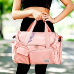 Sac de week-end imperméable avec bandoulière Accessoires de voyage Cadeau d'anniversaire pour les femmes et les filles