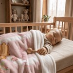 Personalized Classic Winnie the Pooh Pink Tulip Soft Throw Blanket with Name and Initial Birthday Baby Shower Gift for Baby Girl Kid