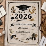 Personalisierte Graduation Cap Tassel weiche Decke mit Namen und Jahr Home Decor Graduation Geschenk für 2026 Absolventen