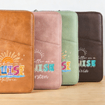Personalized Life Is Better On A Cruise Portable PU Leather Passport Holder Wallet with Name Travel Essential Birthday Gift for Friend