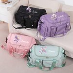 Sac de week-end imperméable avec bandoulière Accessoires de voyage Cadeau d'anniversaire pour les femmes et les filles