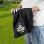 Personalised Golf Bag Waffle Quick Dry Golf Towel with Name Daily Use Birthday Gift for Golf Players