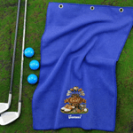 Personalised Golf Bag Waffle Quick Dry Golf Towel with Name Daily Use Birthday Gift for Golf Players