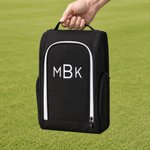 Personalized Embroidered Multi-Compartment Canvas Golf Shoe Bag with Text Sports Accessories Golf Club Father's Day Gift for Golf Lover