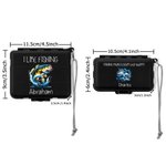 Personalized Portable Fishing Storage Box Set with Lifelike Fishing Lures and Name Fishing Accessories Father's Day Gift for Fishing Enthusiasts