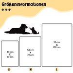 Spielen Schlafen Stinker | Personalisierte Samt-Haustierdecke mit Ihrem Haustiermotiv und Namen | Geburtstag Geschenk für Hunde- und Katzenbesitzer