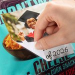 Personalizzato 24 pezzi foto laurea Chip borsa adesivi snack sacchetto etichetta con il nome per la classe del 2026 liceo College Grad Party Favor
