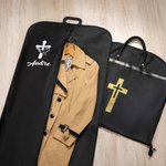 Gepersonaliseerd kruis geloof ontwerp Oxford waterdicht opknoping kleding tas met handvat en naam verjaardag kerstcadeau voor Pastor Geestelijke christelijke