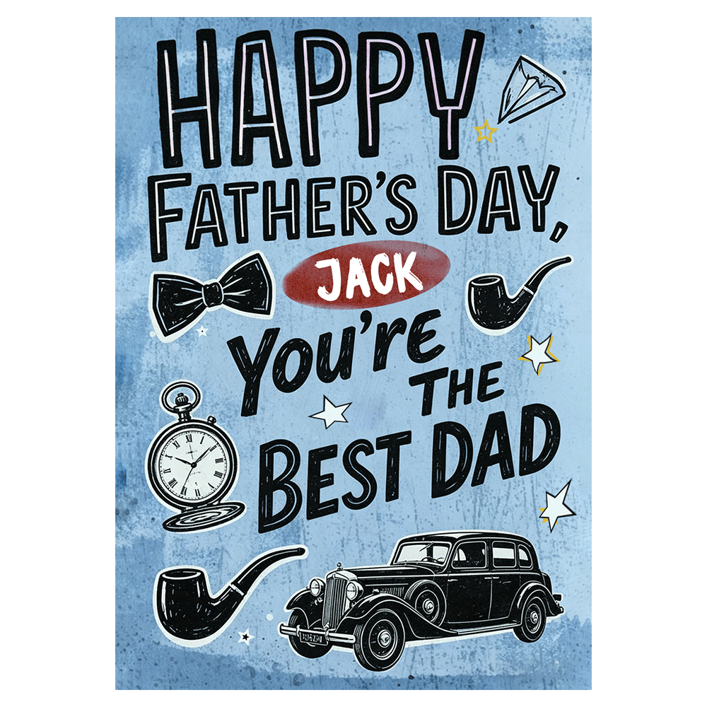 I Love U Dad Father’s Day Ecard