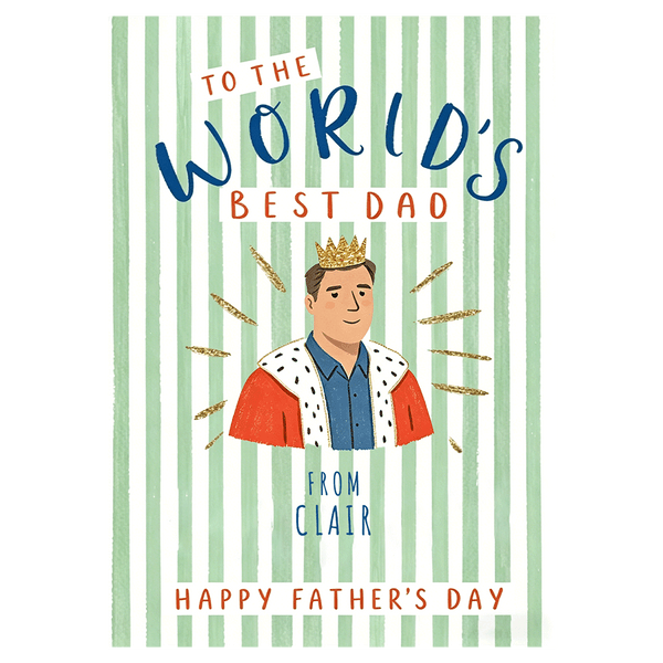 World's Best Dad Father’s Day Ecard