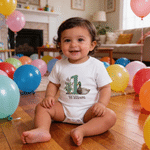 Personalized One Lucky Duck 1st Birthday Baby Bodysuit with Name First Birthday Mallard Duck Outfit Cute Baby Shower Gift for Newborns