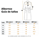 Albornoz personalizado de algodón con nombre y monograma bordado regalo de cumpleaños y aniversario para mujeres