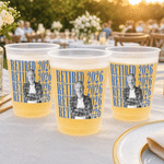 Personalized Retired 2026 Photo Frosted Food-Grade Plastic Cup with Name and Title Set of 10 Retirement Gift for Father Male Retired Teacher