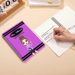 Spersonalizowany Notatnik A5 z imieniem i tekstem z okazji Dnia Nauczyciela Prezent dla nauczycieli z okazji powrotu do szkoły