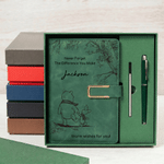 Personalised Classic Winnie the Pooh PU Leather A5 Notebook with Name and Text Daily Office Use Birthday Gift for Students Teachers