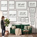 Personalized Sketch Style Black and White Minimalist Canvas Prints Home Decor Wedding Anniversary Housewarming Gift for Couple Newlywed