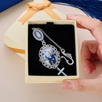 Personalised Photo Saint Mary Cross Medal Graduation Cap Tassel Ornament Class of 2026 Graduation Gift for Graduates