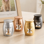 Personalised Angel Wings Photo Design Mini Pet Urn with Name Pet Memorial Keepsake Gift for Pet Owner