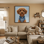 Personalized Angel Halo Wings Pet Photo Canvas Prints with Name Home Decor Ship from USA Sympathy Memorial Gift for Pet Owners