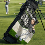 Spersonalizowany ręcznik golfowy My Favorite Golf Buddies Waffle Quick Dry ze zdjęciem do codziennego użytku Prezent urodzinowy na Dzień Ojca dla taty golfisty