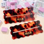 Personalized Leopard Print Charleston Mahjong Practice Board with Name Mahjong Line Reader Score Counter and Pen Birthday Gift for Mahjong Lovers