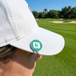 Personalized Dot Golf Ball Marker Magnetic Hat Clip with Name and Initial Daily Use Birthday Anniversary Gift for Girl Golf Lover