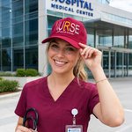 Personalised Multicolour Monogram Embroidery 100% Cotton Baseball Cap with Name Daily Use Nurses Day Gift for Nurse RN Doctor