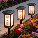 Personalized Your Light Will Always Shine Pet Photo Solar Garden Light with Name and Date Garden Decor Memorial Sympathy Gift for Pet Owners