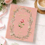 Personalised Birth Flower Pregnancy Journal Notebook with Name Baby Shower Pregnancy Gift for Pregnant Women Mom to Be
