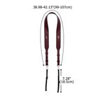 Personalized Elegant Monogram Adjustable PU Leather Camera Strap with Name Father's Day Birthday Gift for Dad Photographer